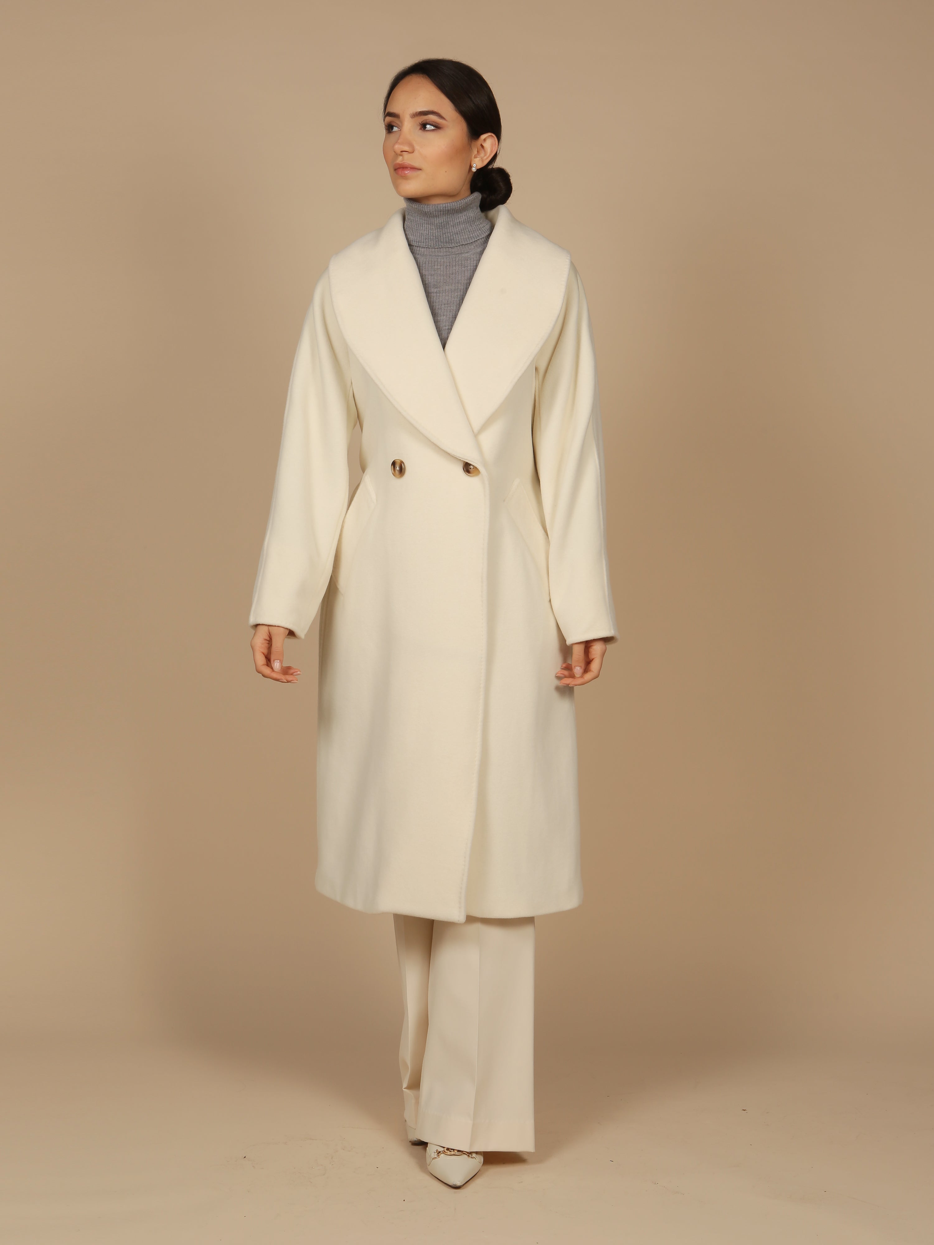 Italian Wool Lady Coat